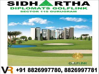 Sidhartha Diplomats Golf Link Large Bed Room Size Sector 110 Gurgaon 8826997780