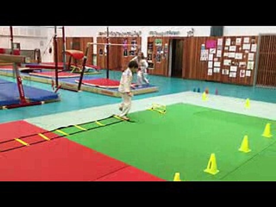 Stage de judo, circuit training, tom