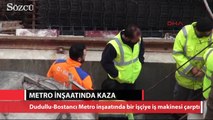 Metro inşaatında kaza 1 işçi öldü