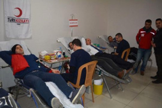 Şehit Polis Hasan Bilgin Kan Alma Birimi Açıldı