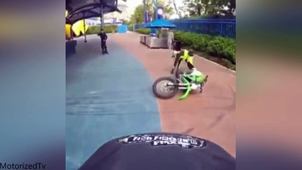 Motorcycle compilation fail&win - funny videos #1