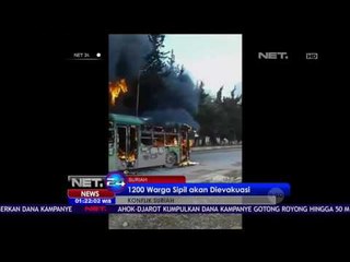 Bus Evakuasi Diserang dan Dibakar - NET 24