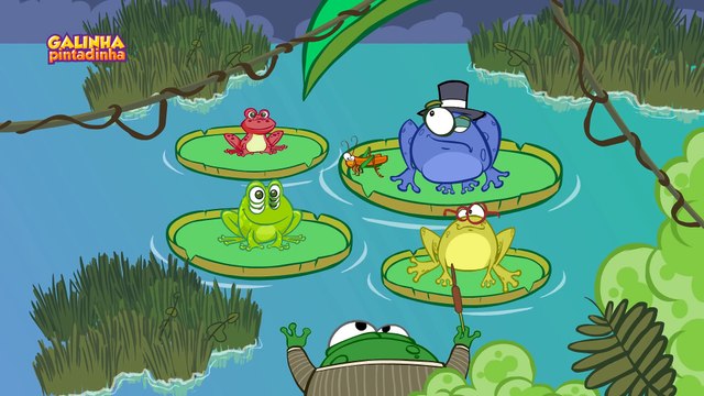 O Sapo não lava o pé - DVD Galinha Pintadinha - Desenho Infantil