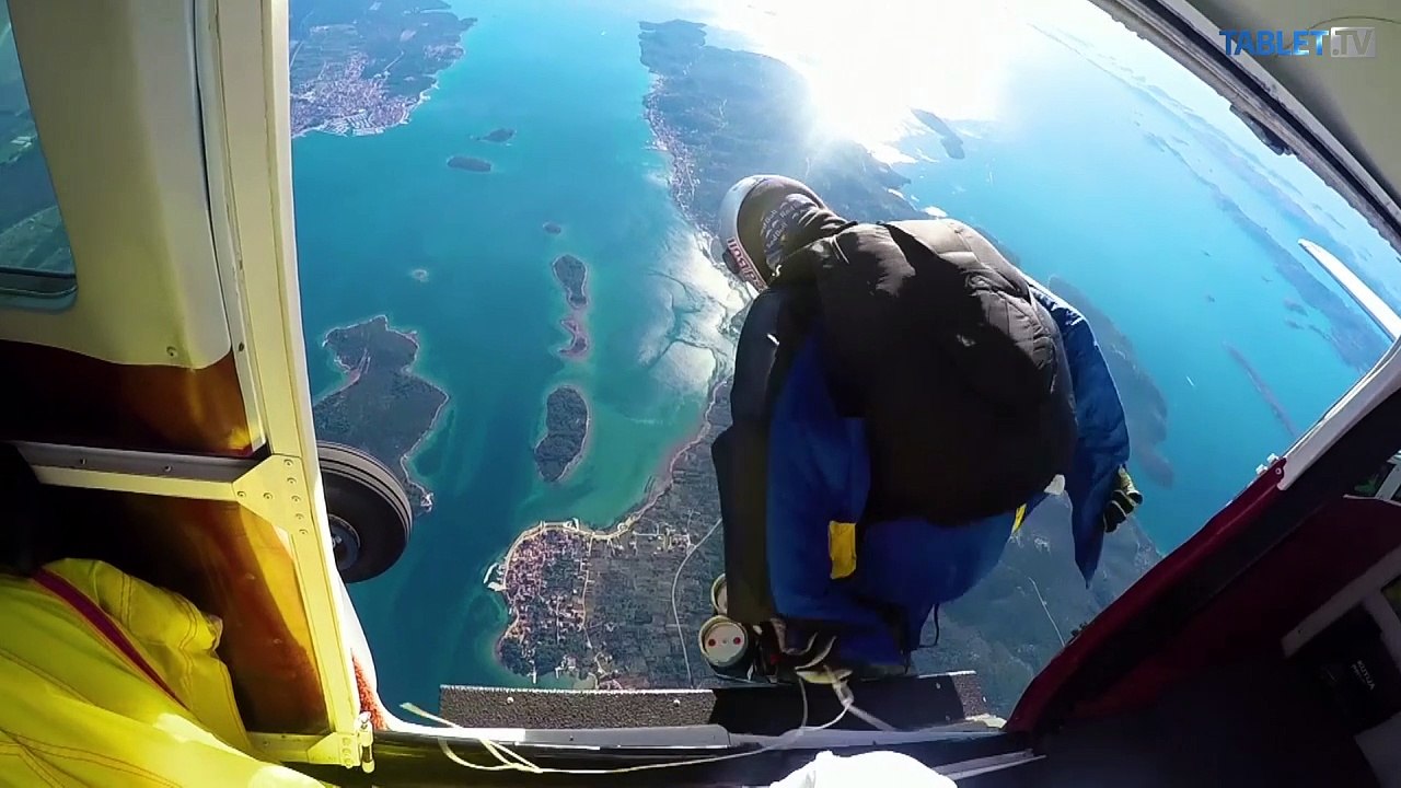 Zoskok nad chorvátskym 