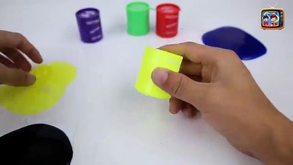 How To Make Non Toxic Drums Black Slime Syringer Learn Colors DIY