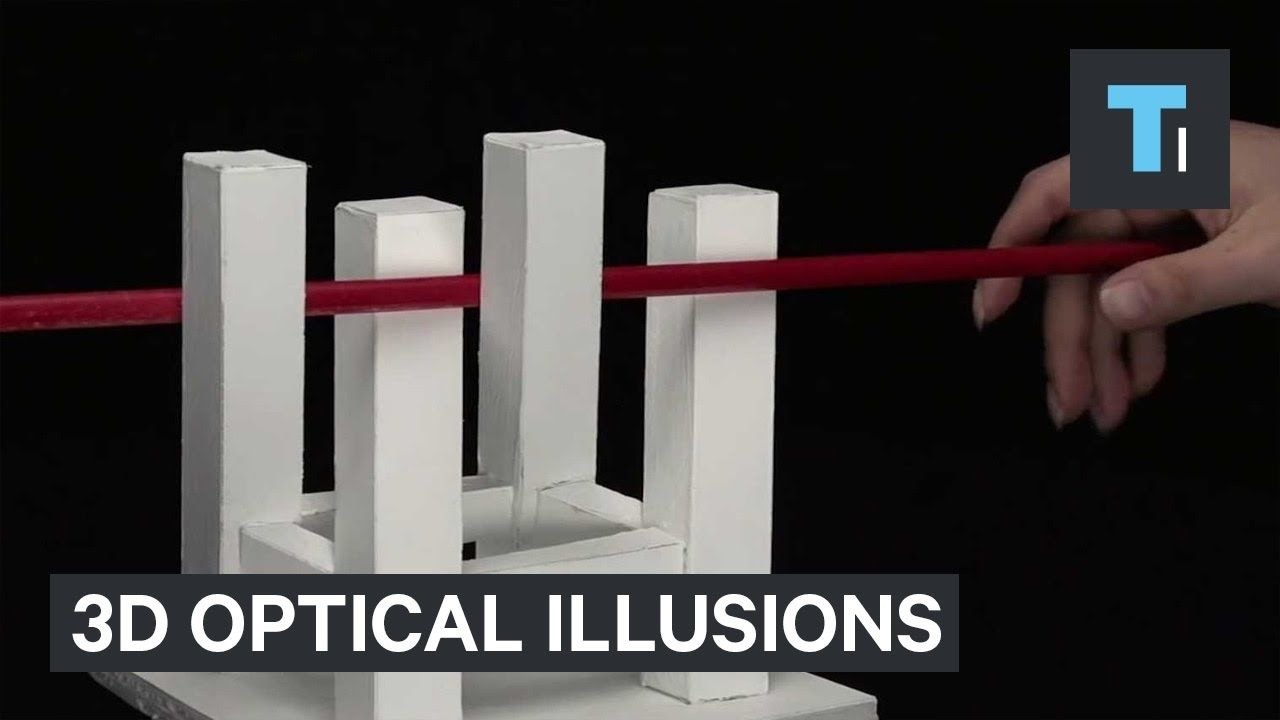 Illusions d'optique en 3D