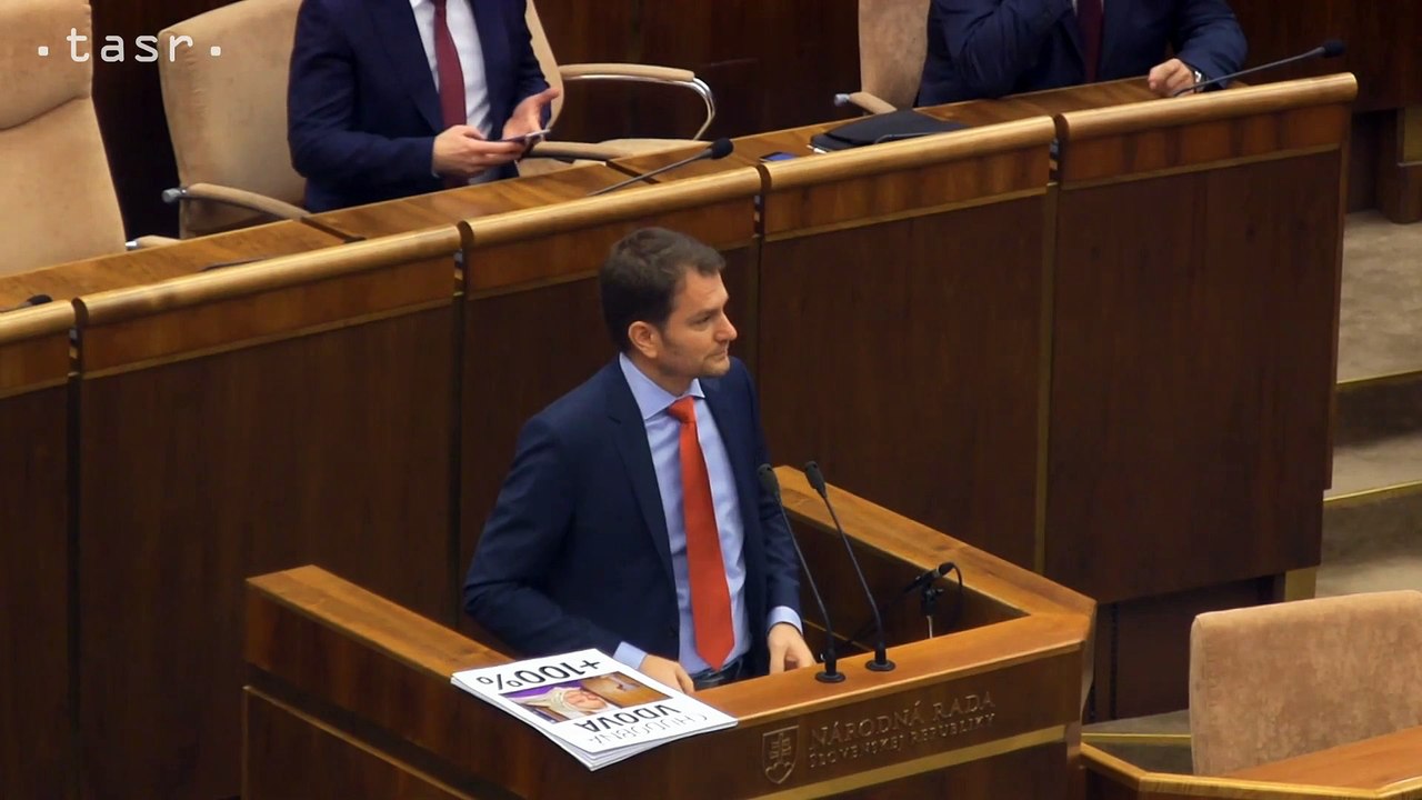 Konflikt medzi Andrejom Dankom a Igorom Matovičom prerušil mimoriadnu schôdzu