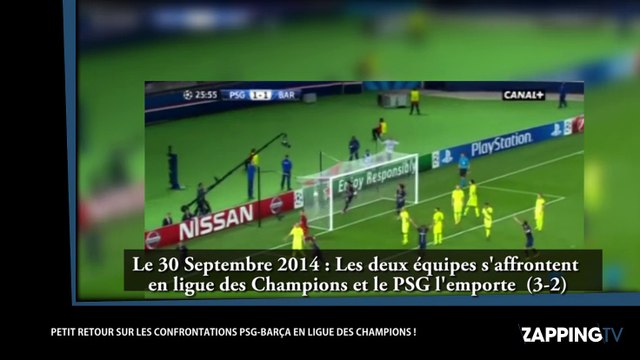 PSG - Barça : revivez les dernières confrontations entre les deux clubs (vidéo)
