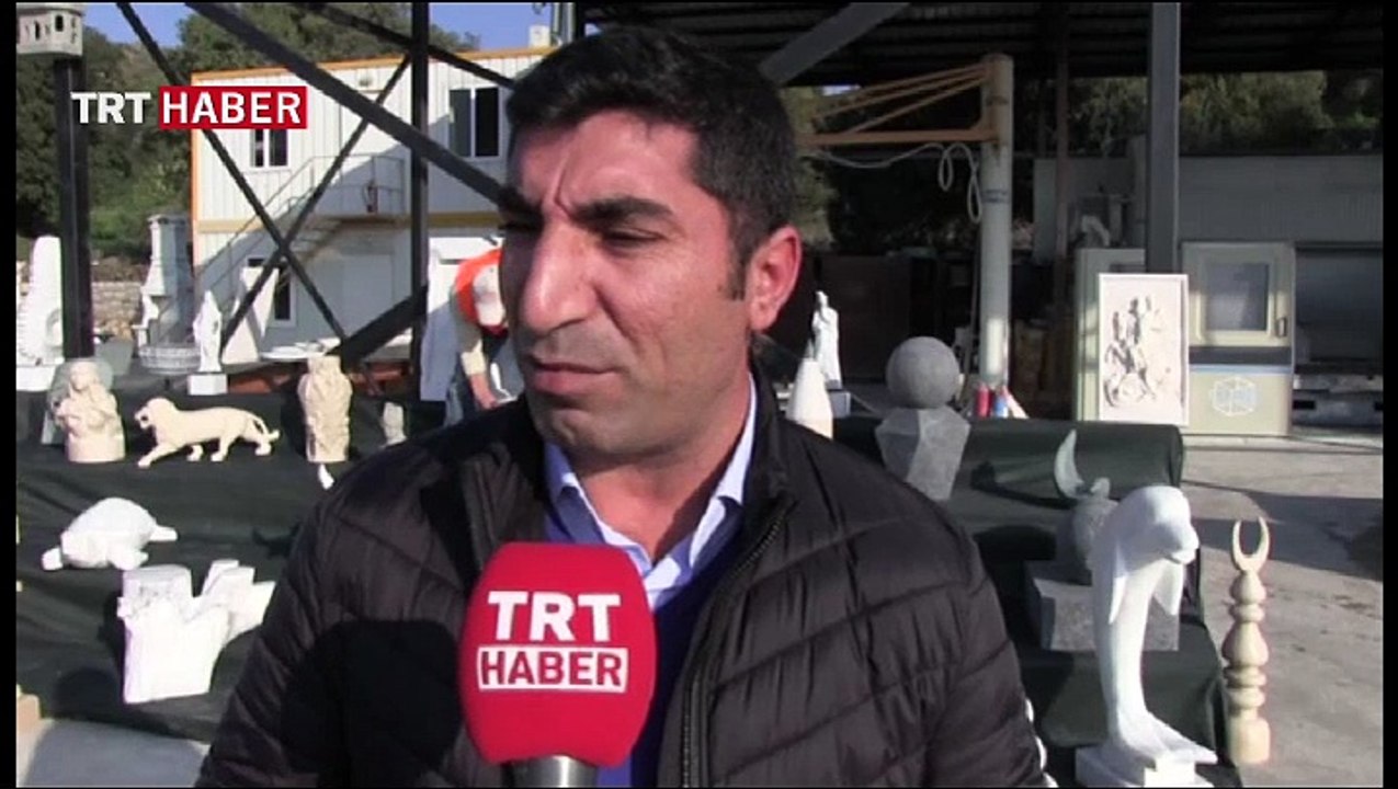 Bodrum'da robot heykeltıraş