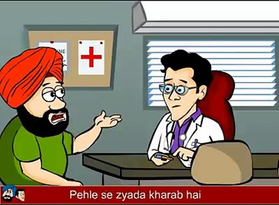 Too funny sardar cartoon