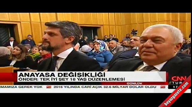 Sırrı Süreyya Önder HDP grubunda konuştu