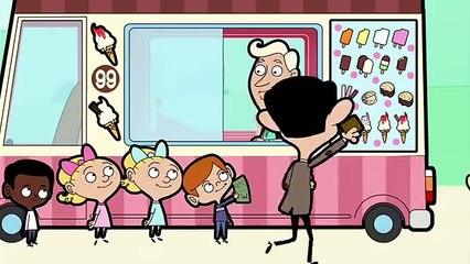 Mr.Bean Cartoon Episodes #19 MrBean sells ICECREAM!!