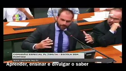 Eduardo Bolsonaro Desce o Cassete em Doutrinadores de Esquerda