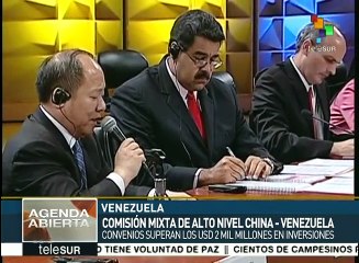 Chine y Venezuela firman 22 nuevos acuerdos de desarrollo económico