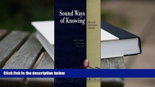 PDF Sound Ways of Knowing: Music in the Interdisciplinary Classroom For Ipad