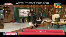 Sanam Jung Got Emotional While Sharing a Talk of Her Daughter in a Live Show