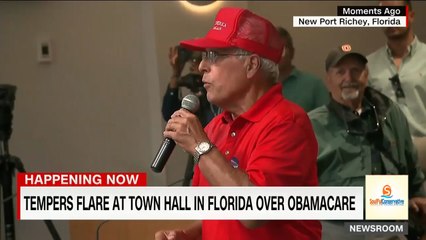 Man At Town Hall Rips Obamacare To Shreds