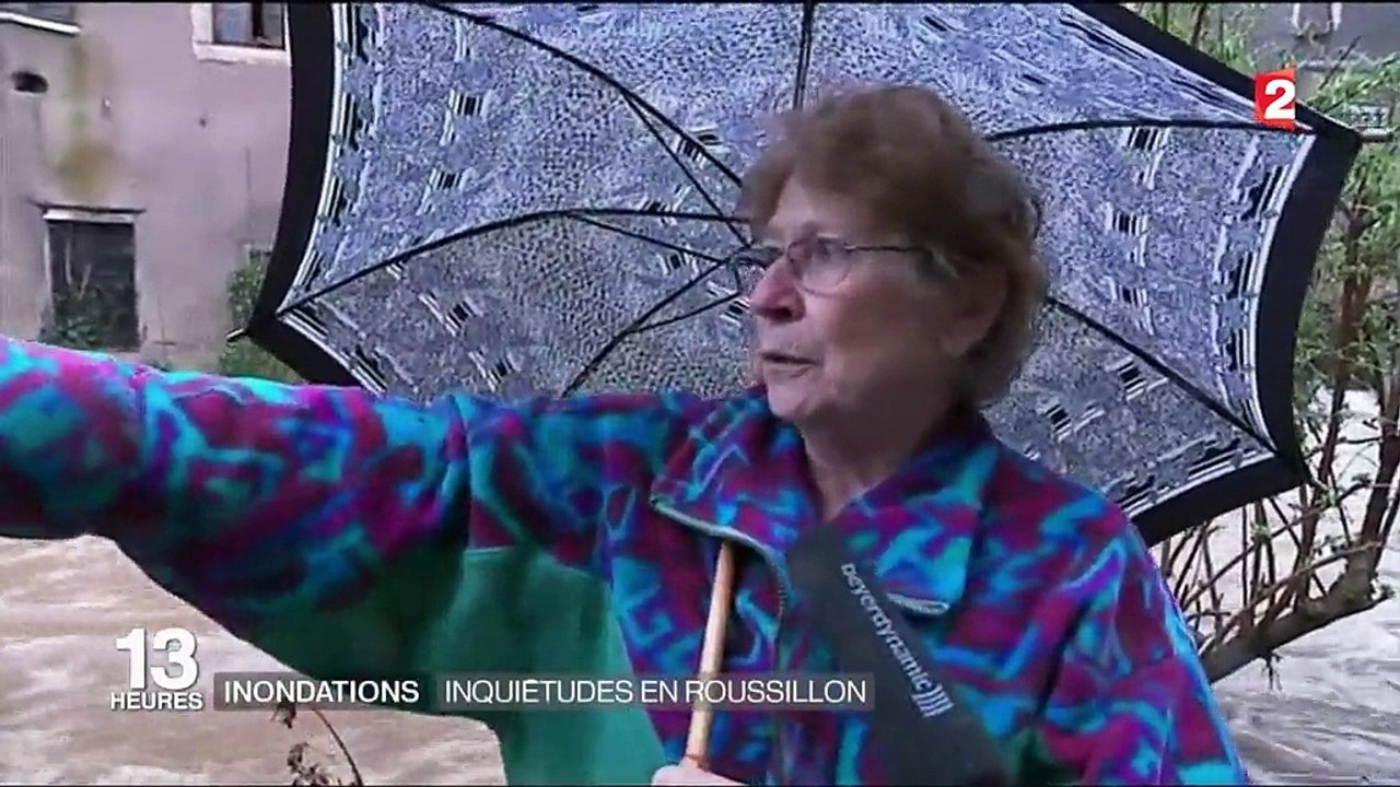 Inondations : inquiétude en Roussillon