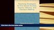 PDF Teaching strategies for the social studies: Inquiry, valuing, and decision-making Pre Order