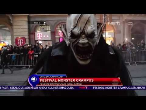 Jelang Natal, Ratusan Monster Purba Berkeliaran di Kota Graz, Austria - NET5
