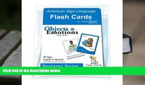 PDF  ASL Flash Cards - Learn Signs for Objects   Emotions with Vinyl Storage Pouch - English,