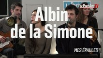 Albin de la Simone chante « Mes épaules » en live au Parisien