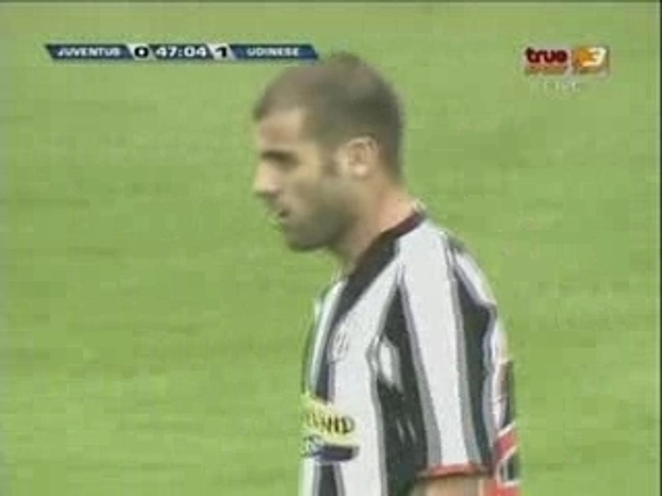Juventus vs. Udinese, goal by Di Natale