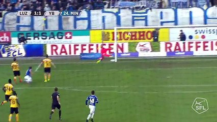 Luzern 4:1 Young Boys (Swiss Super League 12 February 2017)