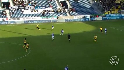 Luzern 0:1 Young Boys (Swiss Super League 12 February 2017)