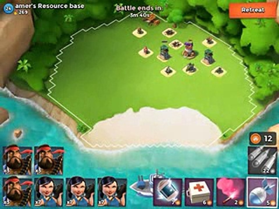 Biggest Boom Beach Resource Raids! - 2.68 Million & 1.63 Million!