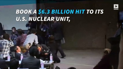 Toshiba chairman steps down as company takes $6.3B hit from nuclear unit