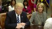 Trump promises education overhaul in meeting with DeVos, teachers