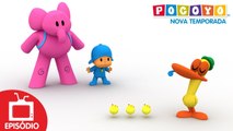 Pocoyo - Cuidando dos bebês em HD português PT-BR