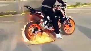 Hollywood Ktm Bike Stun T Live Fire Stunt In Baik20177