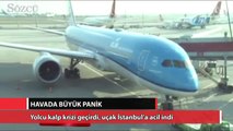 Yolcu kalp krizi geçirdi, uçak İstanbul’a acil indi