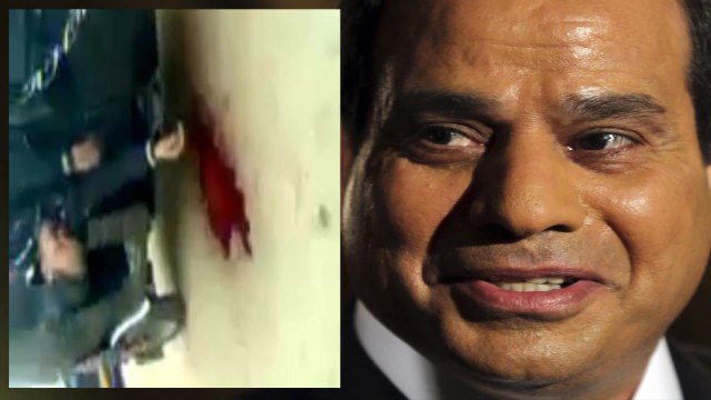 لحظة مقتل سائق توكتوك برصاص ضابط شرطة في المنوفية