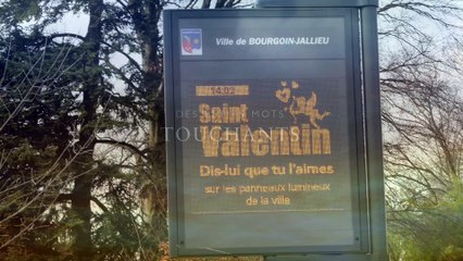 La saint-Valentin à Bourgoin-Jallieu