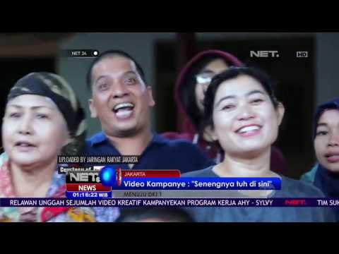 Video Kampanye Kreatif Agus Yudhoyono Berjudul Senangnya Tuh di Sini - NET24