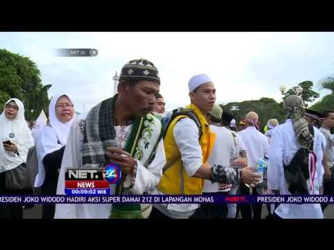 Aksi Super Damai 212 Diramaikan dengan Saling Berbagi Antar Peserta - Net 24