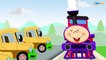 Trenes infantiles - Caricaturas de trenes - Dibujos Animados Educativos - Vídeos de Trenes