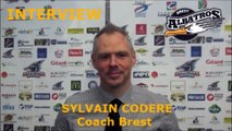 Hockey D1 - 2017-02-11 Interview Sylvain Codère Coach Albatros Brest