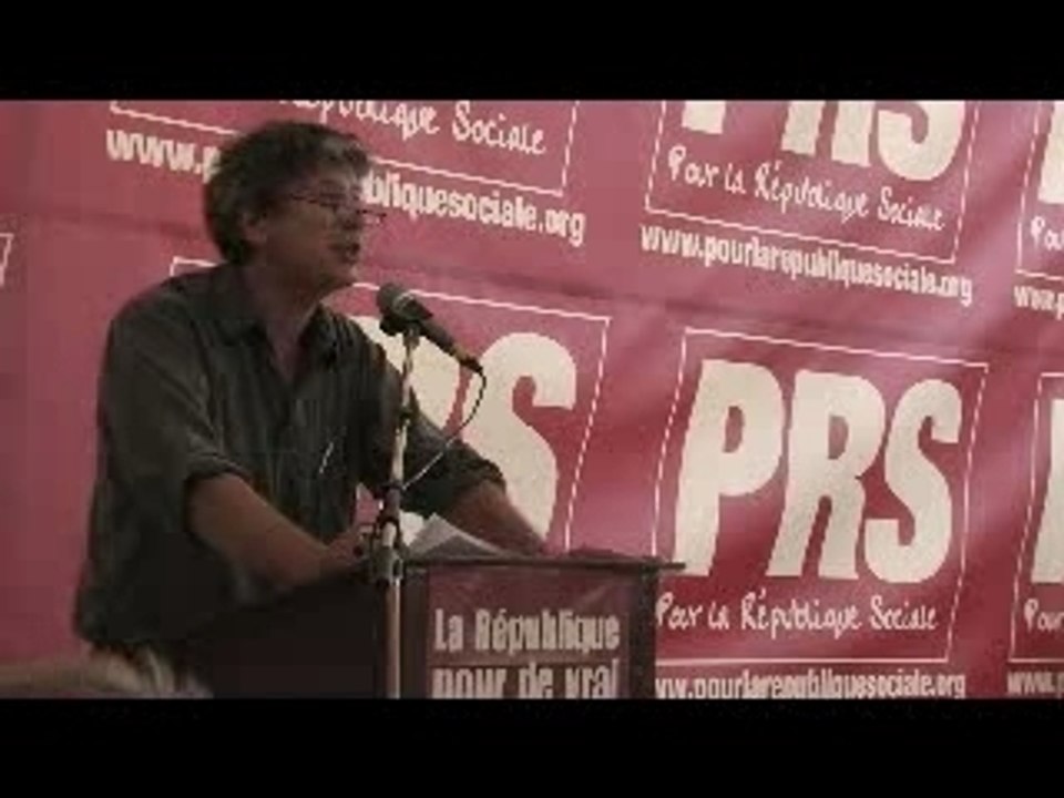 E.Coquerel- pour une force politique nouvelle à gauche