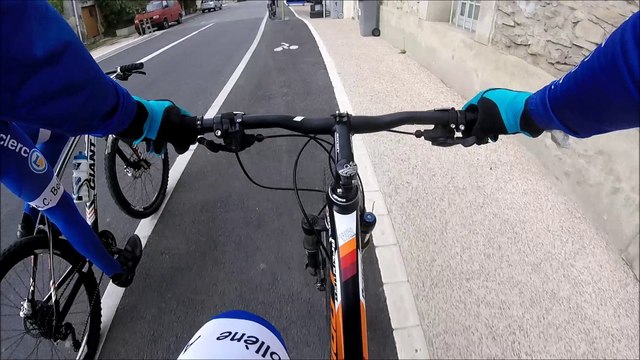 Piste cyclable bollene EST