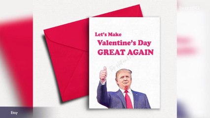 Make Valentine's Day Great Again with Trump Inspired Valentine's Day Cards