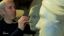 Portrait d'Yvan Mercier, sculpteur ferronnier d'art
