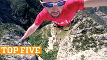 TOP FIVE: Basketball, Trials & Trick Shots | PEOPLE ARE AWESOME 2017