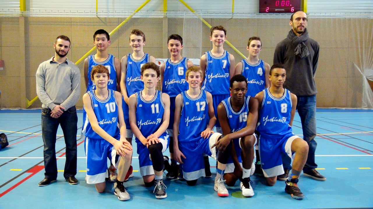 Sélection des Yvelines au CIC U14 2016 (actions et points)
