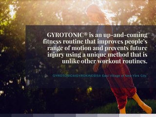 Billy Macagnone Explains the Benefits of the GYROTONIC Routine