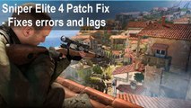 Sniper Elite 4 appcrash error fix