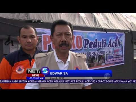 Setiap Desa di Aceh Mengambil Bantuan di Posko yang DIsediakan Pemerintah Setempat - NET5